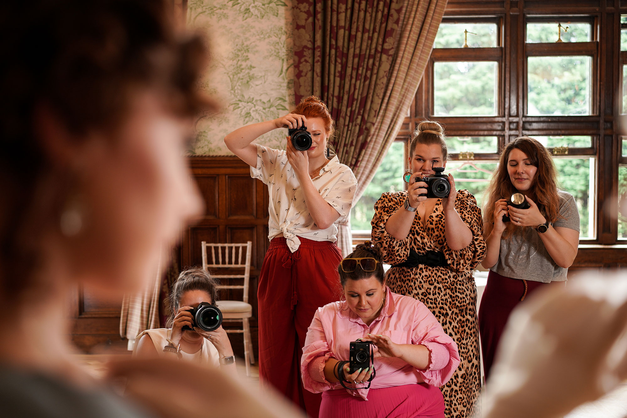 Behind The Scenes at The Regency Ball Photography Styled Shoot Day in Hertfordshire Photography Workshop © Tigz Rice Ltd
