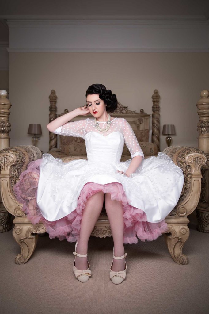 Hollie Rowley Bridal Boudoir Makeover Shoot with Hair and Make Up by Miss Victory Violet 