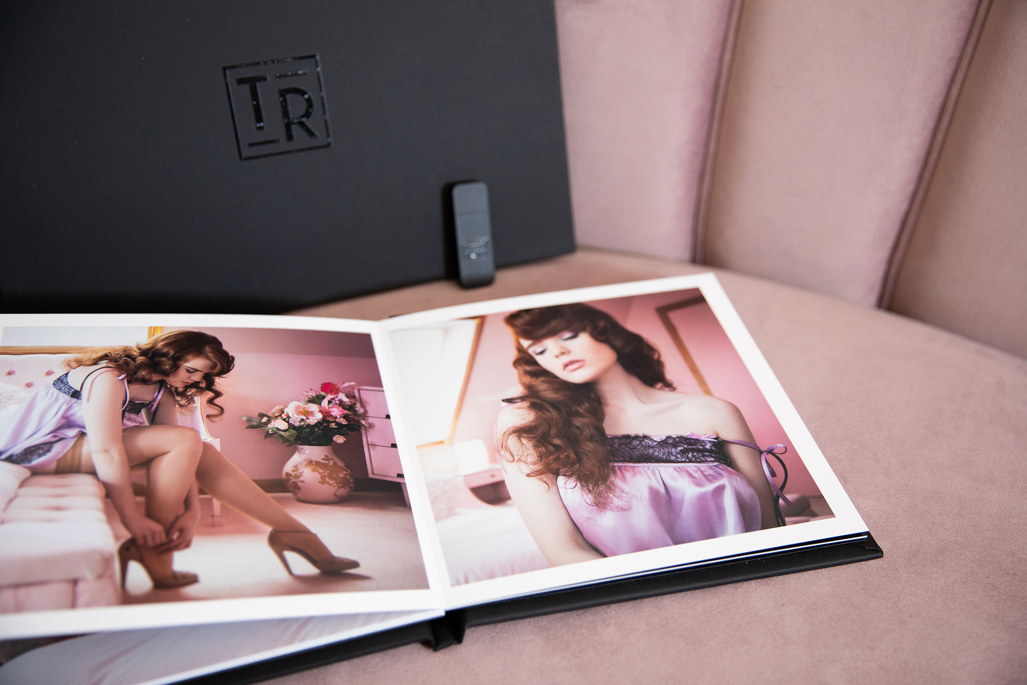 luxury boudoir albums and fine art prints from UK Boudoir Photographer Tigz Rice